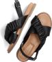 Notre-V Notre V 906010 Sandalen Dames Zwart - Thumbnail 8