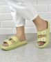 Novelido Sandalen Sonimix Ceox Zenne Eva Double Buckled High Sandalen Heren- s Sandalen Antibacterieel Slipper anatomical Beige - Thumbnail 2