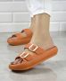 Novelido Sandalen Sonimix Ceox Zenne Eva Double Buckled High Sandalen Sandalen Antibacterieel Slipper anatomical Beige - Thumbnail 5