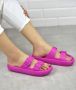 Novelido Sandalen Sonimix Ceox Zenne Eva Double Buckled High Sandalen Sandalen Antibacterieel Slipper anatomical Beige - Thumbnail 6