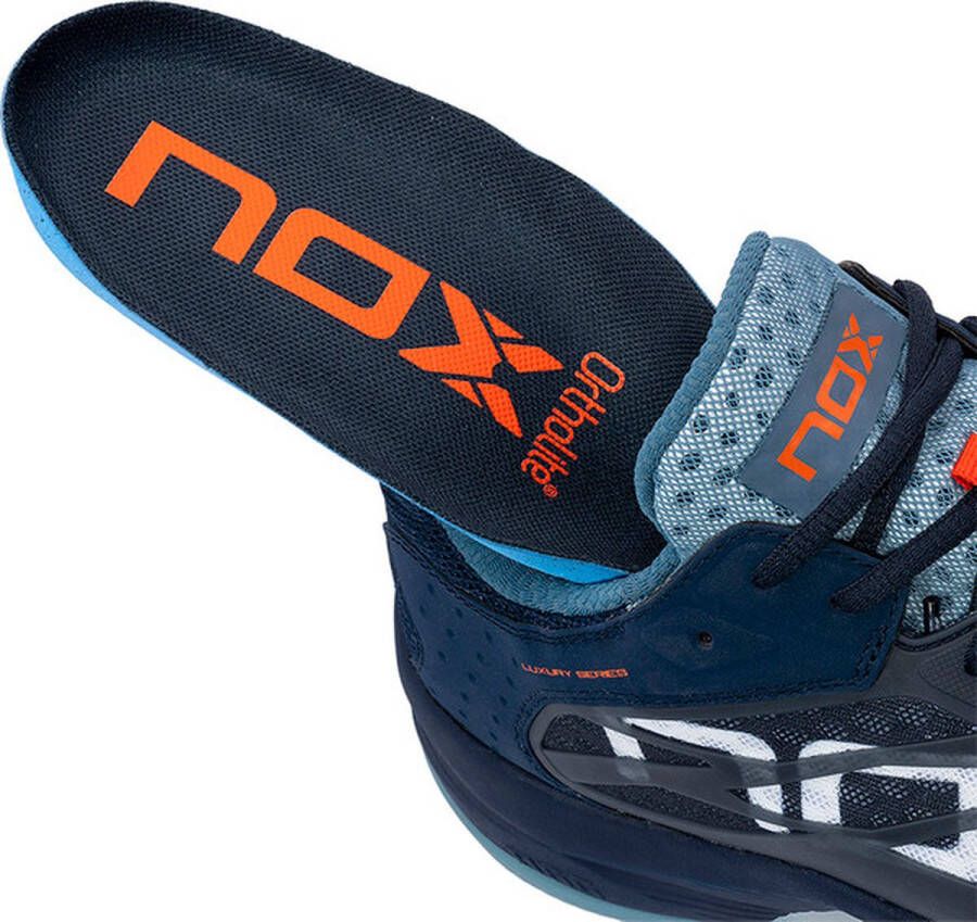 Nox AT10 Lux Heren Sportschoenen Padel Smashcourt Dark Blue