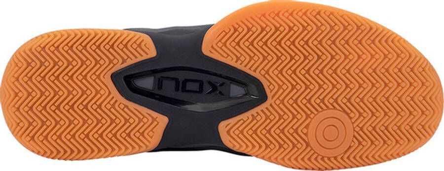 Nox AT10 Lux Heren Sportschoenen Padel Smashcourt Grey Orange