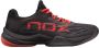 Nox AT10 Lux Heren Sportschoenen Padel Smashcourt Black Red - Thumbnail 2