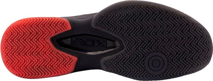 Nox AT10 Lux Heren Sportschoenen Padel Smashcourt Black Red - Foto 7