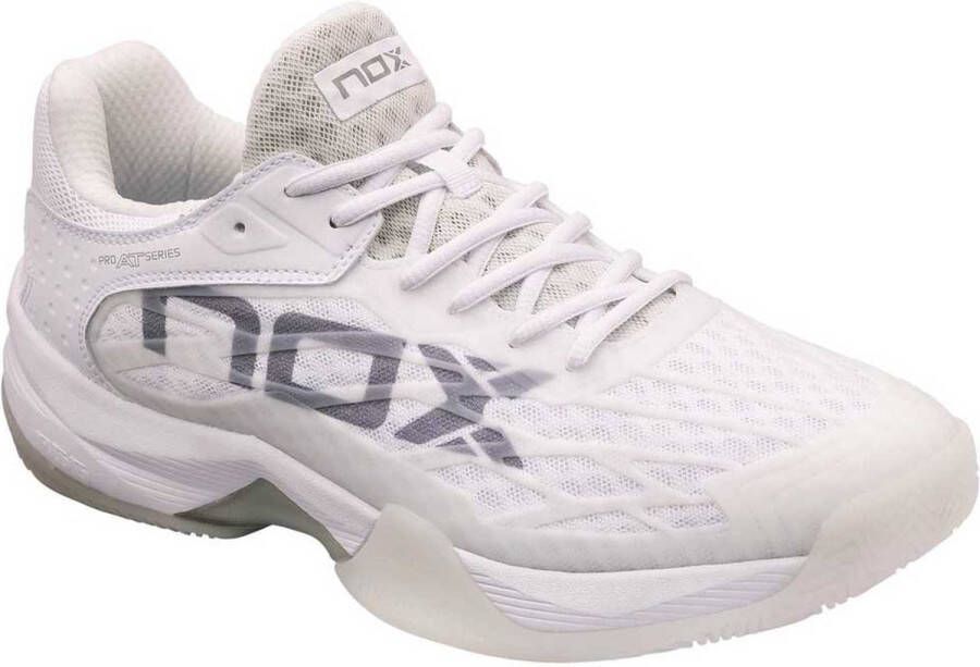 Nox AT10 Lux (Unisex) Padelschoenen Wit Grijs