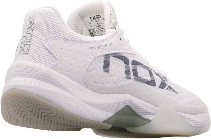 Nox AT10 Lux (Unisex) Padelschoenen Wit Grijs