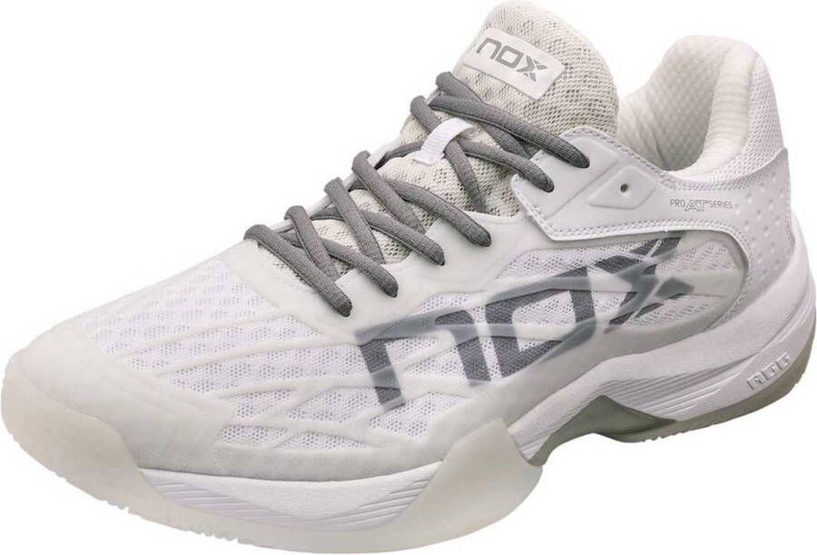 Nox AT10 Lux (Unisex) Padelschoenen Wit Grijs