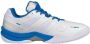 Nox AT10 Lux Heren Sportschoenen Padel Smashcourt White Blue - Thumbnail 6