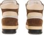 Off the Pitch Basketta Hi Glass Sneakers Tabacco Bianco - Thumbnail 6
