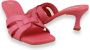 Oh! My sandals Oh My Sandals Dames Muiltje Fuxia FUSHIA - Thumbnail 5