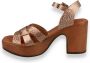 OH MY SANDALS Oh! My sandals Dames Sandaal Brons - Thumbnail 2