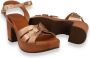 OH MY SANDALS Oh! My sandals Dames Sandaal Brons - Thumbnail 5