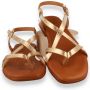 OH MY SANDALS Oh! My sandals Dames Sandaal Goud - Thumbnail 2