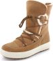 Olang Snowboots Vrouwen bruin creme zwart - Thumbnail 5