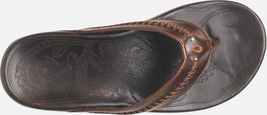 Olukai Mea Ola Slippers Heren Bruin