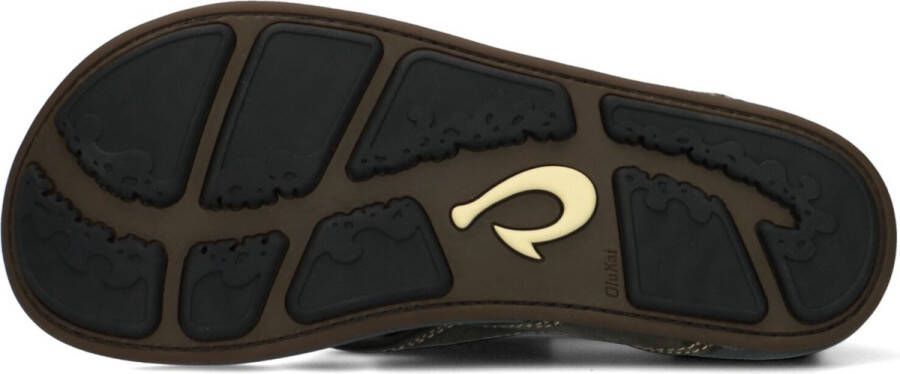 Olukai Nui Teenslippers Zomer slippers Heren Grijs