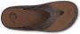 Olukai Ohana leren slippers Dark Java Ray - Thumbnail 4