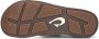 Bruin Tinten Olukai Tuahine Slippers Heren Bruin - Thumbnail 5