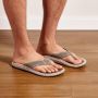 Olukai Ulele Slipper Heren leren slippers Clay Mustang - Thumbnail 5