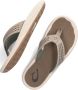 Olukai Ulele Slipper Heren leren slippers Clay Mustang - Thumbnail 6