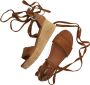 Omoda 722007 Sandalen Dames Cognac - Thumbnail 12