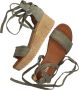 Omoda 722007 Sandalen Dames Groen - Thumbnail 9