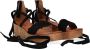 Omoda 722007 Sandalen Dames Zwart - Thumbnail 7