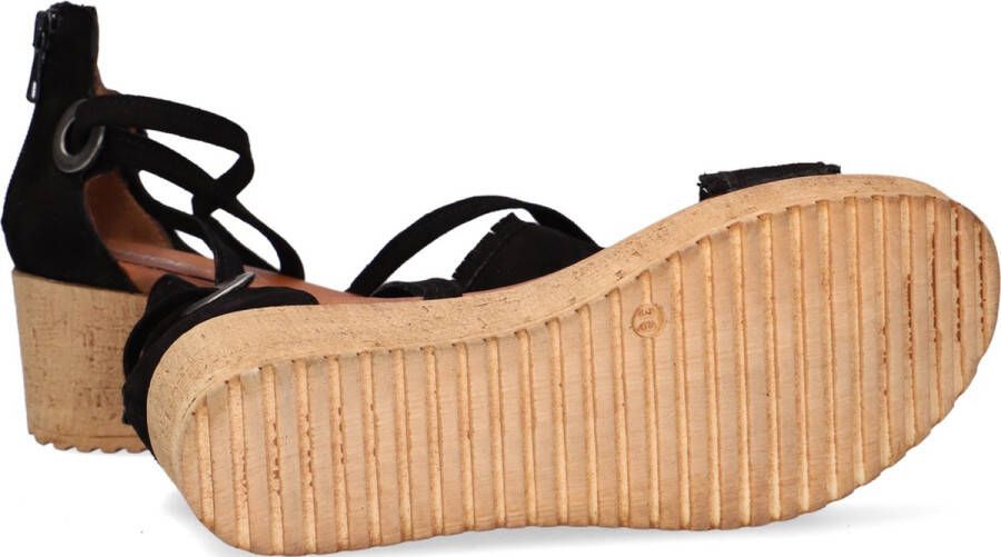 Omoda 722007 Sandalen Dames Zwart