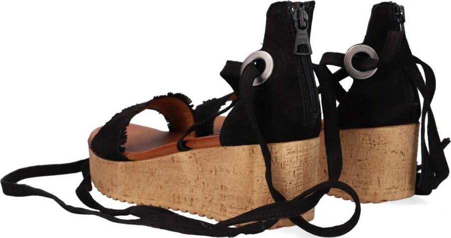 Omoda 722007 Sandalen Dames Zwart