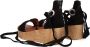 Omoda 722007 Sandalen Dames Zwart - Thumbnail 11