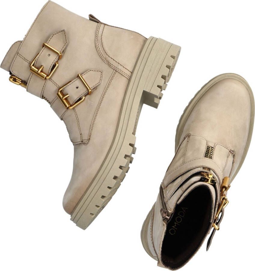 Omoda Lpmonk-01 Biker boots Dames Beige