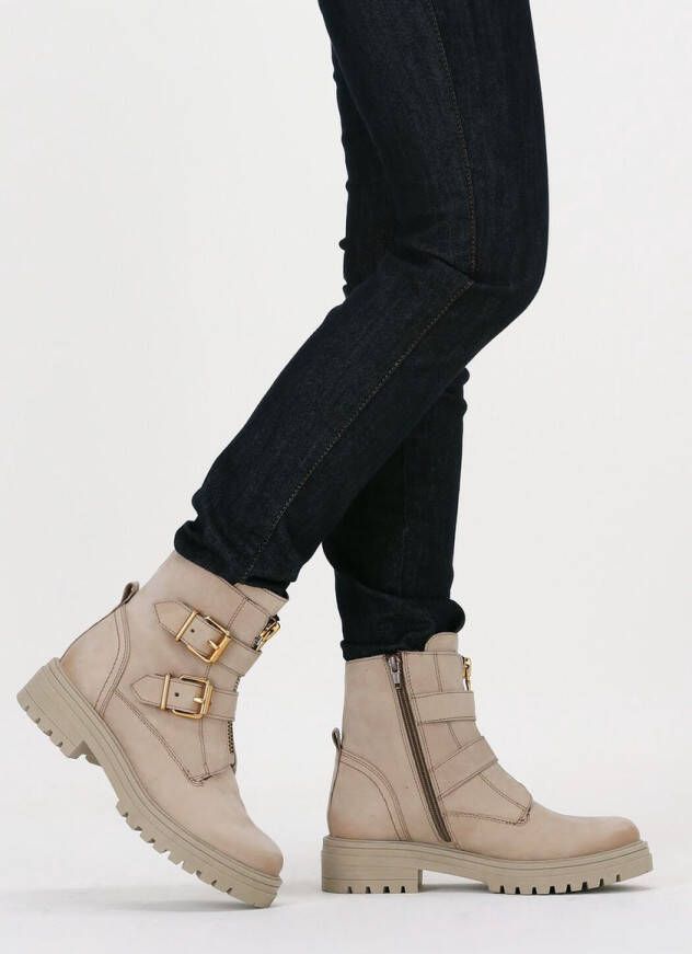 Omoda Lpmonk-01 Biker boots Dames Beige