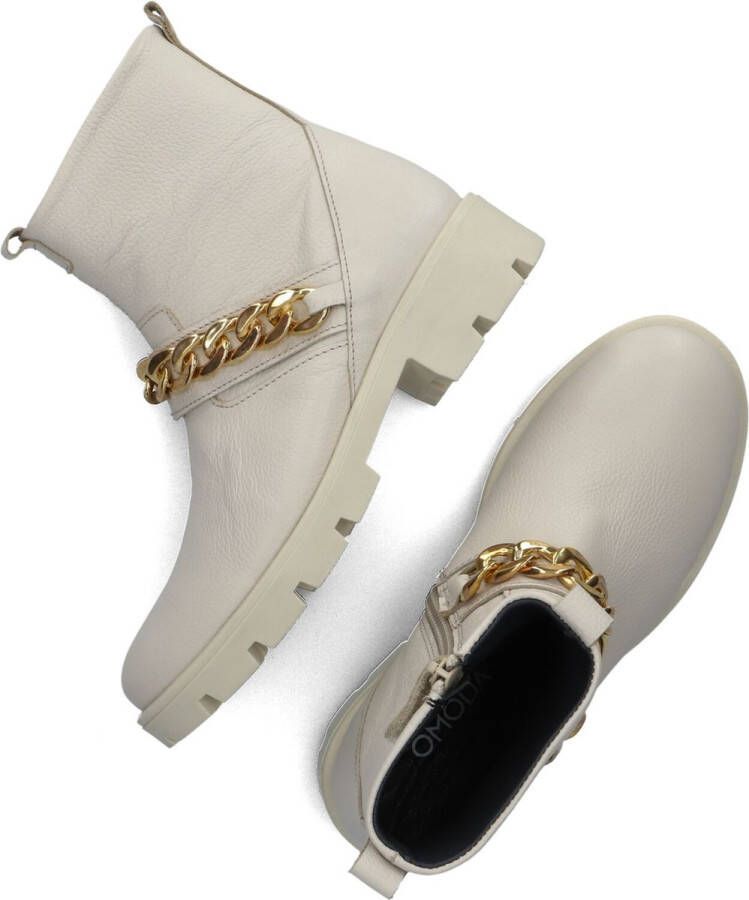 Omoda Mila Enkelboots Enkellaarsjes Meisjes Kids Beige