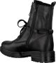 Omoda R10881 Veterboots Laarzen Met Veters Dames Zwart - Thumbnail 4