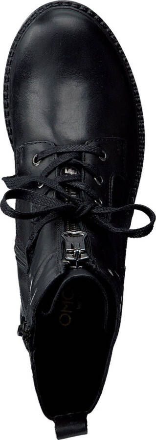 Omoda R10881 Veterboots Laarzen Met Veters Dames Zwart