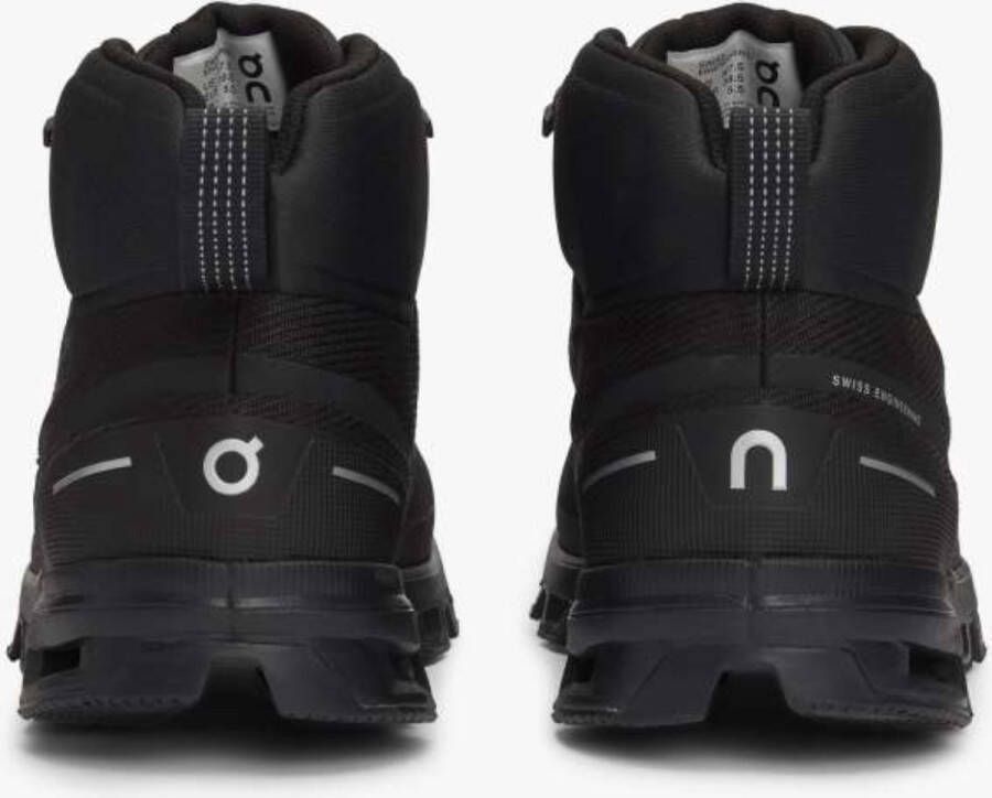ON Running Cloudrock Waterproof wandelsneakers dames zwart