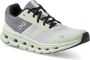 ON Running ON Cloudrunner Heren Sportschoenen Hardlopen Weg grijs groen - Thumbnail 5