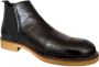 Online Express Leren schoenen- Heren Laarzen- Chelsea boots- Heren schoenen- Exclusief Stoere Mannen laarzen- Enkellaarsje 505- Leather- Bordeaux - Thumbnail 2