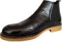 Online Express Leren schoenen- Heren Laarzen- Chelsea boots- Heren schoenen- Exclusief Stoere Mannen laarzen- Enkellaarsje 508- Leather- Bordeaux - Thumbnail 4