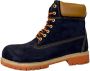 Online Express Heren Laarzen- Mannen Boots- 6-inch Veterboots- Winterboots- Mannen Schoenen- Winterlaarzen heren- Stevige Winterschoenen- Nubuck Leather- Blauw - Thumbnail 2