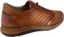 Online Express Schoenen Heren sport instapper Mannenschoenen met elastiek veterbandje Nette schoenen comfort 24 7 Casual comfort sneaker 115 Echt leer Cognac - Thumbnail 4