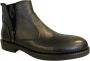 Online Express Herenschoenen- Chelsea Boots- Halfhoge leren Schoenen- Enkellaarzen 1002- Leather- Zwart - Thumbnail 2