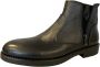 Online Express Herenschoenen- Chelsea Boots- Halfhoge leren Schoenen- Enkellaarzen 1002- Leather- Zwart - Thumbnail 4