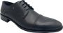 Online Express Veterschoenen Luxe schonen voor heren Prachtige klassieke schoenen met rijke uitstraling 1198 NL logo Echte leer Zwart - Thumbnail 5