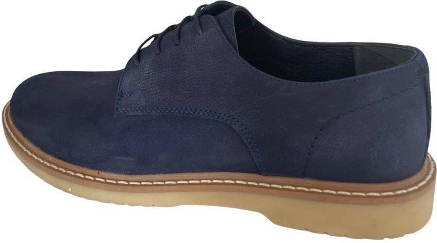 Online Express Schoenen Veterschoenen heren Mannenschoenen Premium nette schoenen Oliver wing 460 Echt leer Zand kleur - Foto 2