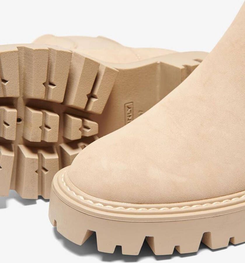 ONLY Onlbetty 1 nubuck pu boot noos Camel