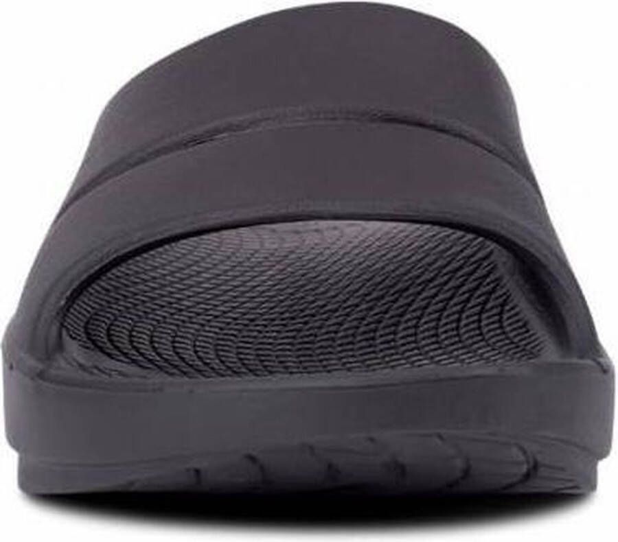 OOfos OOahh Badslippers JR+SR Zwart