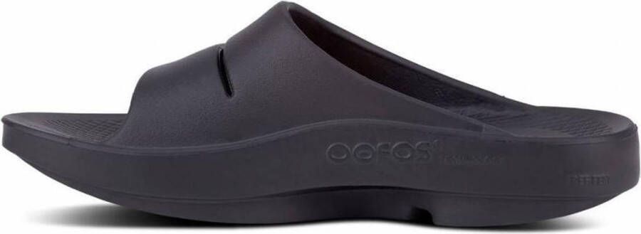 OOfos OOahh Badslippers JR+SR Zwart