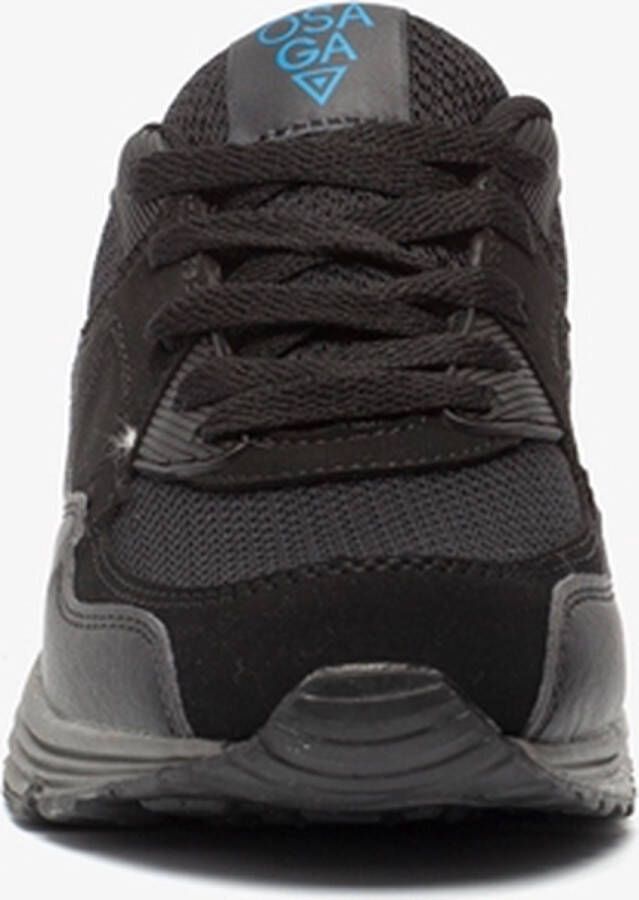 Osaga kinder sneakers zwart Uitneembare zool