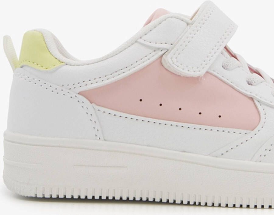 Osaga meisjes sneakers wit pastel